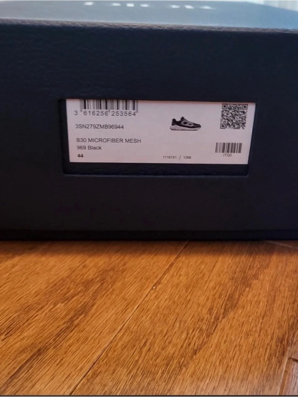 Dior Black and White Men's Athletic Sneakers